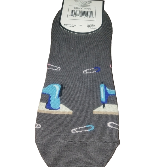Fun Circle No show ankle socks 3 pack NWT sock sz: 9 - 11, shoe sz: 5 - 10 - Picture 2 of 3
